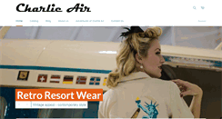 Desktop Screenshot of charlieair.com